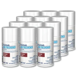 Boardwalk 7 oz Metered Air Freshener Refill - Cinnamon Sunset Scent (12/Carton)