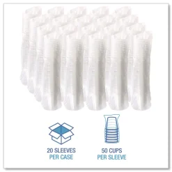 Boardwalk 14 oz. PET Cups - Clear (50/Bag, 20 Bags/Carton)