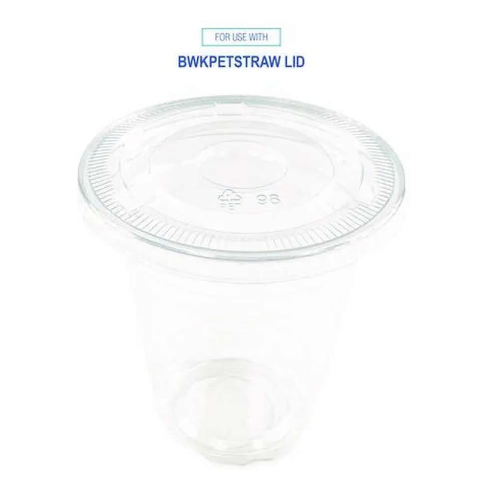 Boardwalk 12 oz. PET Plastic Cold Cups - Clear (1000/Carton)