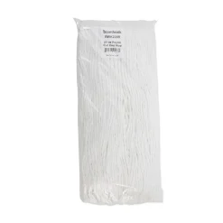 Boardwalk 20 oz. Rayon Premium Cut-End Wet Mop Heads - White (12/Carton)