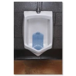 Boardwalk 5.22 oz. Vertical Urinal Screen - Cotton Blossom Scent Blue (6/Carton)