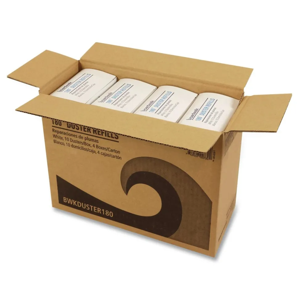 Boardwalk 180 Soft Fluffy FibersDuster Refills - White (40/Carton)