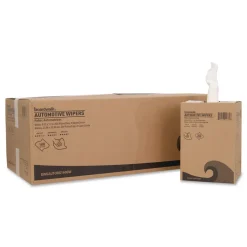 Boardwalk 10.63 x 20.47 Automotive Wipers - Unscented/White (8/Carton)