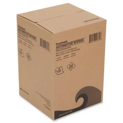 Boardwalk 10.63 x 20.47 Automotive Wipers - Unscented/White (8/Carton)