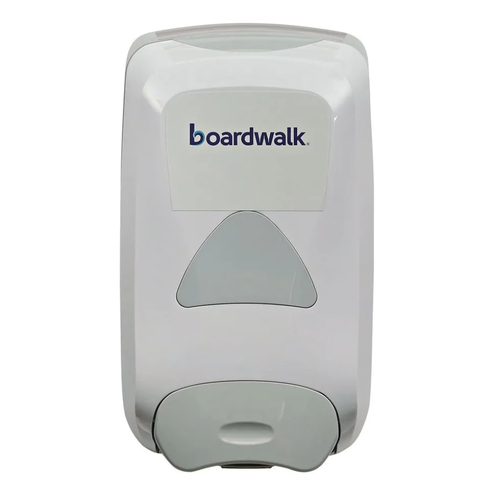 Boardwalk 6.1 x 10.6 x 5.1 1,250 ml Soap Dispenser - Gray