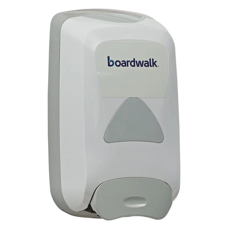 Boardwalk 6.1 x 10.6 x 5.1 1,250 ml Soap Dispenser - Gray