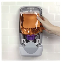 Boardwalk 6.1 x 10.6 x 5.1 1,250 ml Soap Dispenser - Gray