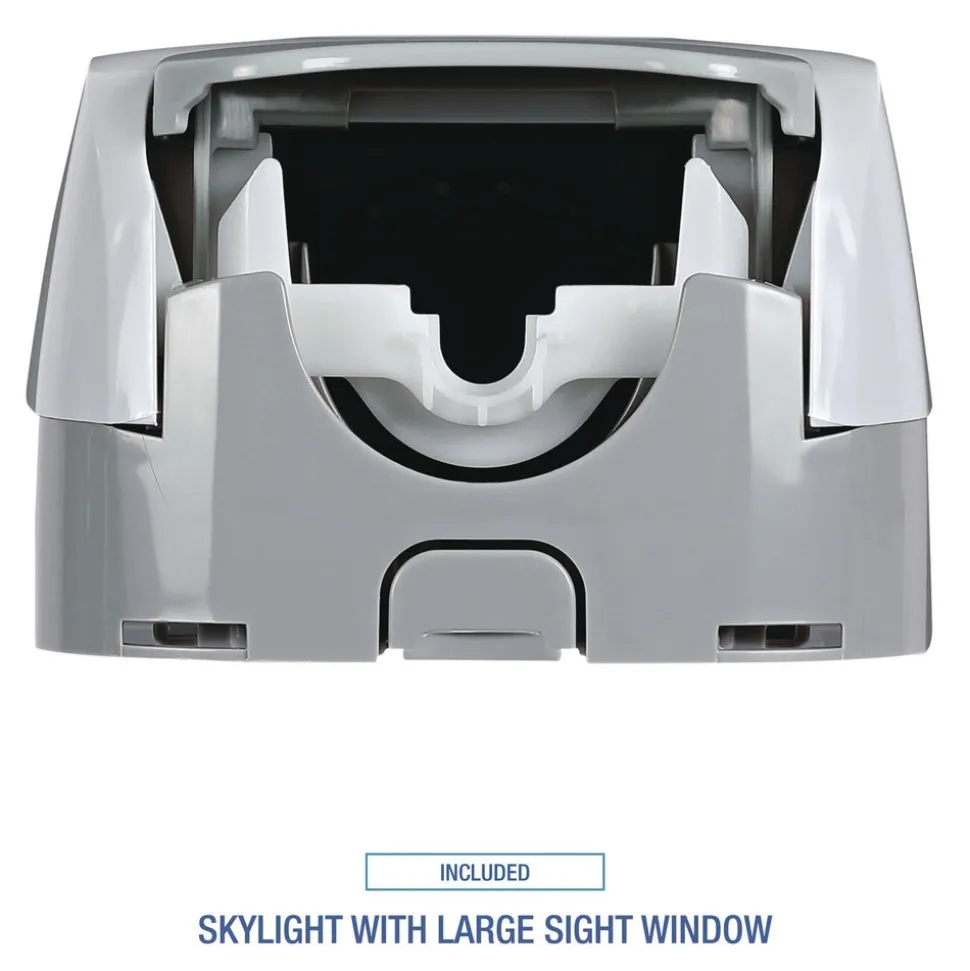 Boardwalk 6.1 x 10.6 x 5.1 1,250 ml Soap Dispenser - Gray