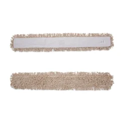 Boardwalk BWK1360 60 in. x 5 in. Hygrade Cotton Industrial Dust Mop Head - White