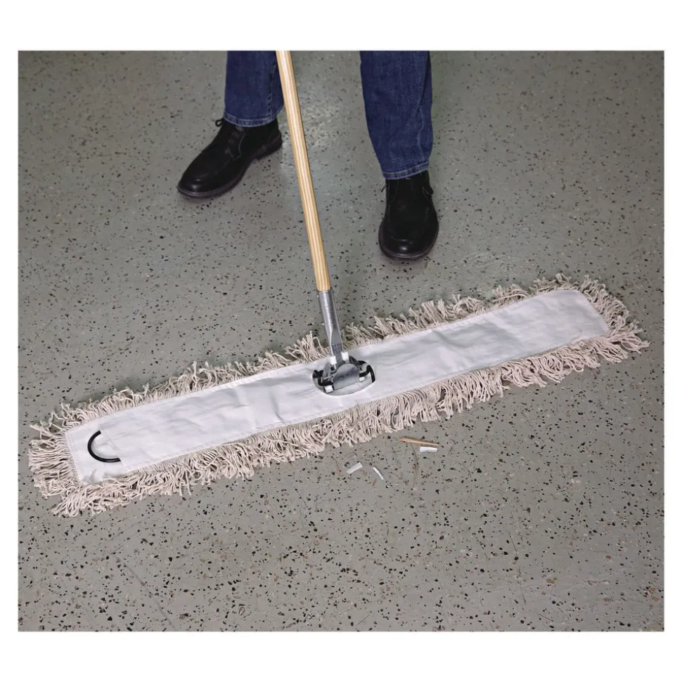 Boardwalk BWK1048 48 x 3 Cotton Dust Mop Head - White