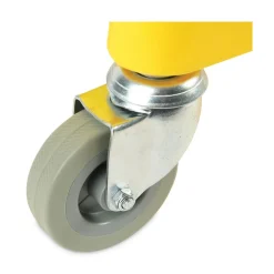 Boardwalk BWK2635COMBOYEL 8.75 Gallon Pro-Pac Side-Squeeze Wringer/Bucket Combo - Yellow/Silver