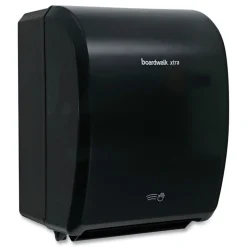 Boardwalk BWK33GREEN 12.31 in. x 9.31 in. x 15.94 in. Xtra Electronic Hand Towel Dispenser - Black (1-Carton)