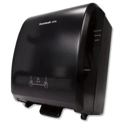 Boardwalk BWK29GREEN 12.31 in. x 9.31 in. x 15.94 in. Xtra Mechanical Hands-Free Towel Dispenser - Black (1-Carton)