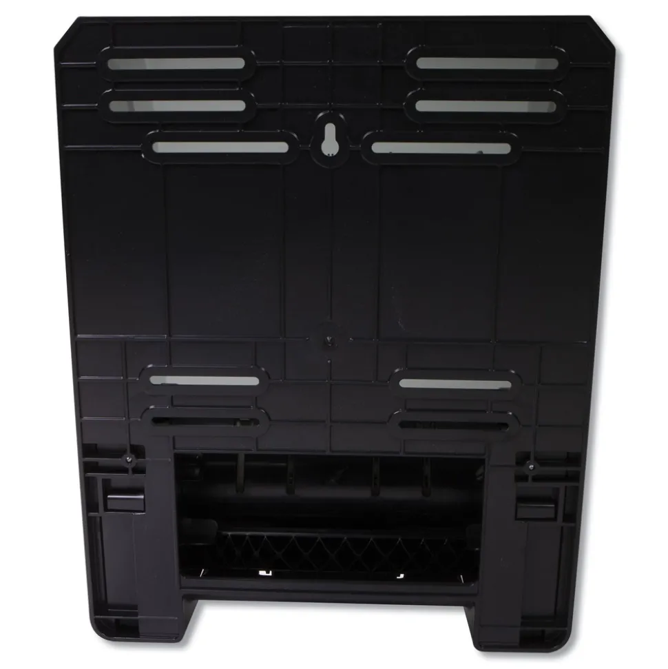 Boardwalk BWK29GREEN 12.31 in. x 9.31 in. x 15.94 in. Xtra Mechanical Hands-Free Towel Dispenser - Black (1-Carton)