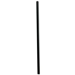 Boardwalk BWKJSTUW775BK 7.75 in. Polypropylene Jumbo Straws - Black (12500/Carton)