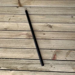 Boardwalk BWKJSTUW775BK 7.75 in. Polypropylene Jumbo Straws - Black (12500/Carton)