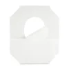 Boardwalk BWKK2500B 14.17 in. x 16.73 in. Premium Half-Fold Toilet Seat Covers - White (250/Sleeve, 10 Sleeves/Carton)