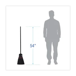 Boardwalk BWK916P 54 in. Wood Handle Maid Broom with Plastic Bristles (1 Dozen)