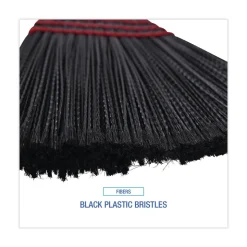 Boardwalk BWK916P 54 in. Wood Handle Maid Broom with Plastic Bristles (1 Dozen)
