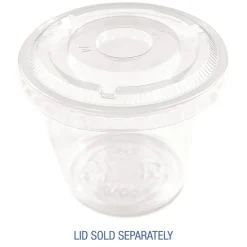Boardwalk BWKPRTN55TS 5.5 oz Plastic Souffle/Portion Cups - Translucent (2500/Carton)