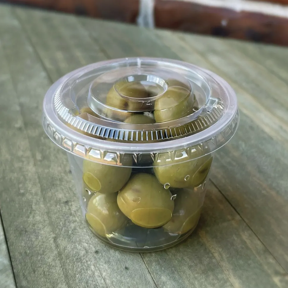 Boardwalk BWKPRTN55TS 5.5 oz Plastic Souffle/Portion Cups - Translucent (2500/Carton)