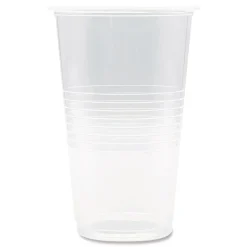 Boardwalk BWKTRANSCUP20CT 20 oz. Translucent Plastic Cold Cups - Clear (1000/Carton)