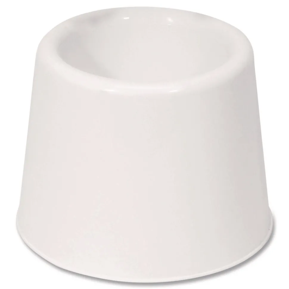 Boardwalk Caddy For Spiral Bowl Brush, White