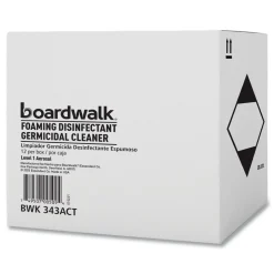 Boardwalk CP873BOARDWK 19 oz. Aerosol Can Foaming Disinfectant Germicidal Cleaner - Flowery Scent (12/Carton)