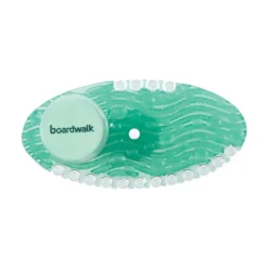 Boardwalk Curve Solid Air Freshener - Cucumber Melon Fragrance, Green (10/Box)