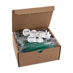 Boardwalk Curve Solid Air Freshener - Cucumber Melon Fragrance, Green (10/Box)