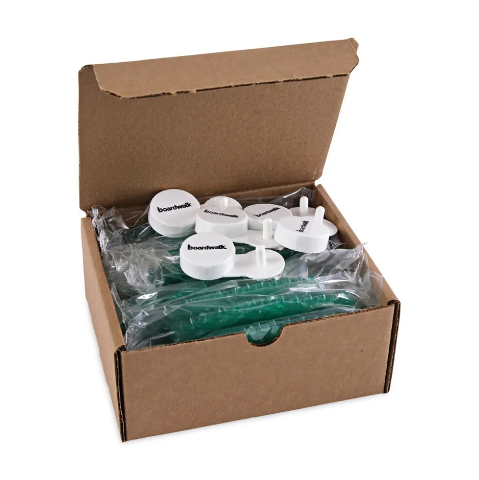 Boardwalk Curve Solid Air Freshener - Cucumber Melon Fragrance, Green (10/Box)