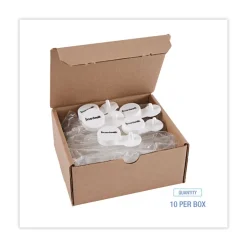 Boardwalk Curve Solid Air Freshener - Mango Fragrance, Clear (10/Box)