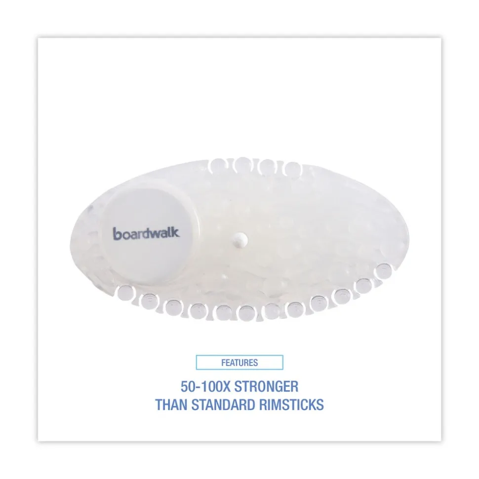 Boardwalk Curve Solid Air Freshener - Mango Fragrance, Clear (10/Box)