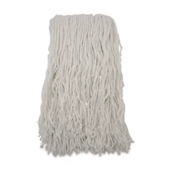 Boardwalk Cut-End Rayon Wet Mop Heads - White (12/Carton)