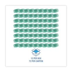 Boardwalk EBCP012I072M02AAS8000 Toilet Bowl Clip - Cucumber Melon Scent, Green (72/Carton)