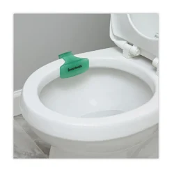 Boardwalk EBCP012I072M02AAS8000 Toilet Bowl Clip - Cucumber Melon Scent, Green (72/Carton)