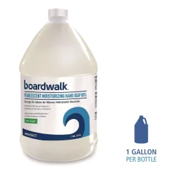 Boardwalk 1-Gallon Bottle Pearlescent Moisturizing Liquid Hand Soap Refill - Aloe Scent