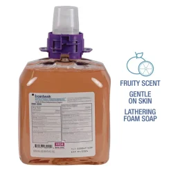 Boardwalk 6162-04-GCE00VL 1250 ml. Foam Antibacterial Handwash Refill - Fruity (4/Carton)