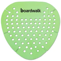 Boardwalk Gem Urinal Screens - Herbal Mint Scent, Green (12/Box)