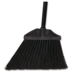 Boardwalk Large Angle Broom, 57-in Handle, Black