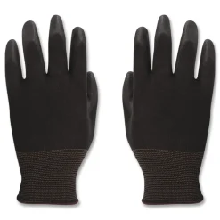 Boardwalk Palm Coated Cut-Resistant HPPE Glove - Size 8 Medium, Salt and Pepper/Black (1-Dozen)