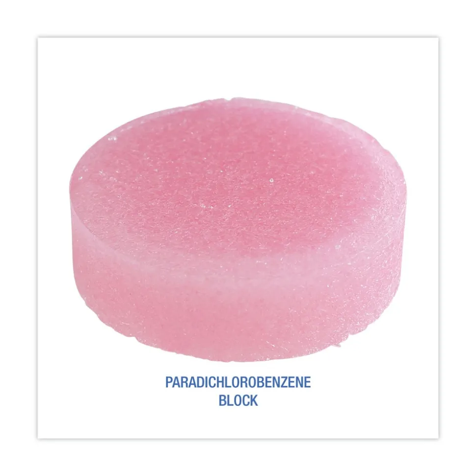 Boardwalk 4PBP012I144M202143000 12 Blocks/Box 4 oz. Cherry Fragrance Urinal Deodorizer Blocks