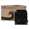 Boardwalk T7470BKBW 13.25 in. x 10.25 in. x 16.25 in. Hands Free Mechanical Towel Dispenser - Black