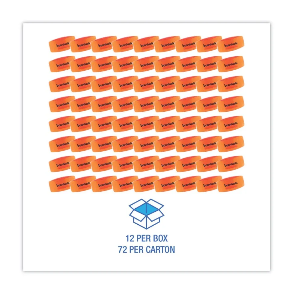 Boardwalk Toilet Bowl Clip - Mango Scent, Orange (72/Carton)