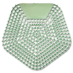 Boardwalk WCBX-P-010I010I-02-AAS80- 0.11 oz WCBasix Urinal Screen - Cucumber Twist Scent, Green (10/Box)