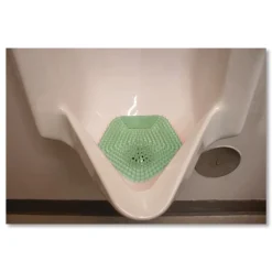 Boardwalk WCBX-P-010I010I-02-AAS80- 0.11 oz WCBasix Urinal Screen - Cucumber Twist Scent, Green (10/Box)