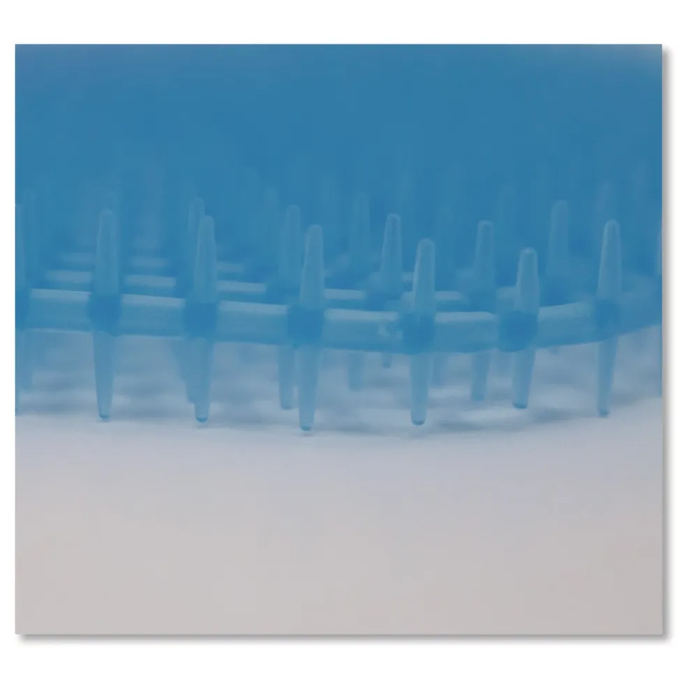 Boardwalk WCBX-P-010I010I-06-AAS80- 0.11 oz WCBasix Urinal Screen - Clean Cotton Scent, Blue (10/Box)