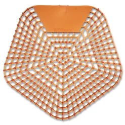 Boardwalk WCBX-P-010I010I-04-AAS80- 0.11 oz WCBasix Urinal Screen - Mango Mist Scent, Orange (10/Box)