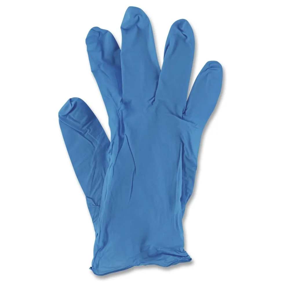 Boardwalk 395XLCTA 5 mil Disposable General-Purpose Powder-Free Nitrile Gloves - X-Large, Blue (1000/Carton)