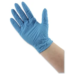 Boardwalk 395XLCTA 5 mil Disposable General-Purpose Powder-Free Nitrile Gloves - X-Large, Blue (1000/Carton)